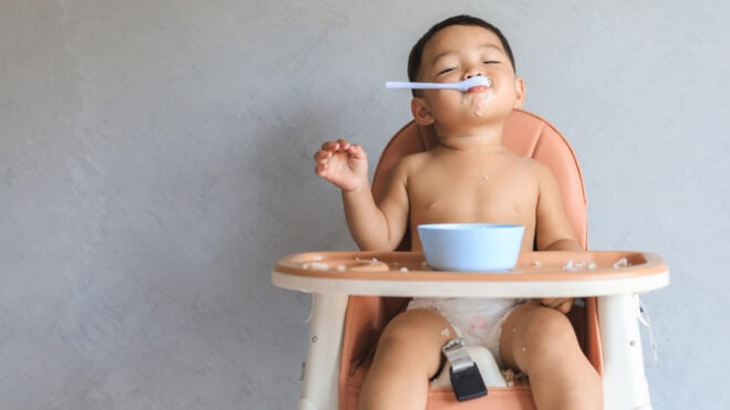 best first solid food for baby featured