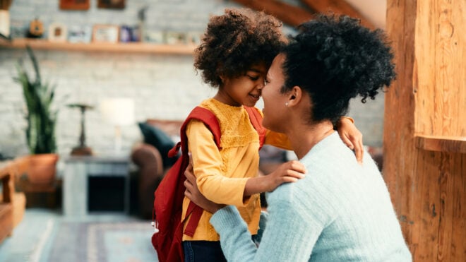 getting ready for school