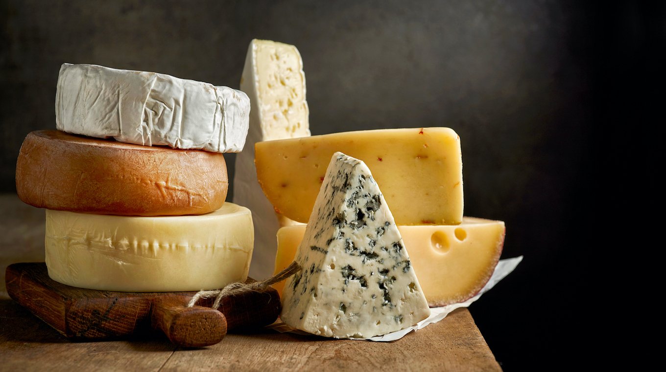 various types of cheese